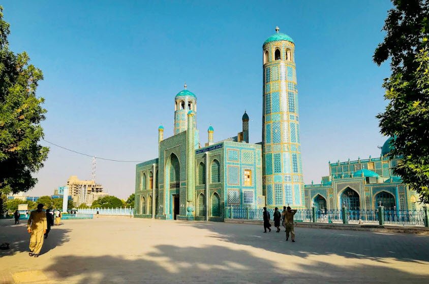 Mazar-e-Sharif Mosque, Mazar-e-Sharif, Balkh Province, Afghanistan
